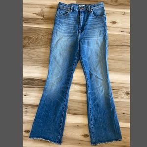 Wrangler High Rise Flare Jeans Size 28 L32